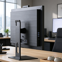 PC tout-en-un 24 pouces avec écran IPS, caméra rotative intégrée, Windows 11, RAM DDR3, SSD+HDD, ordinateur de bureau professionnel, garantie 1 an