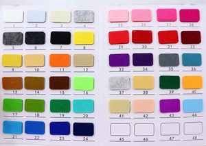 2Mm Thân Thiện Với Môi 100% Polyester Tái Chế Tự Dính Cảm Thấy Vải Tấm Cuộn Không Dệt Cảm Thấy Tấm Polyester Len Vải Vải - Product Image 6