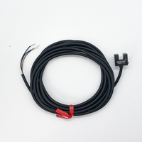 Capteur photoélectrique optique en forme de U certifié CE RoHS, 4 fils NPN NO/NC, largeur de fente de 5 mm, 5-30 V CC