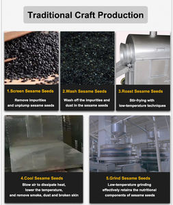 100% natürliche L-G023 schwarze Sesam paste Walnuss pulver Mahlzeit Ersatz Gesundes nahrhaftes Getreide Landwirtschaft produkt - Product Image 4