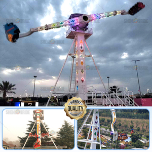 Paseo de refuerzo emocionante extremo de alta velocidad con rotación de 360 para carnaval al aire libre - Product Image 4