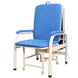 Больничный складной стул, сопровождающий кровать, Амбулаторный полулежачий инфузионный стул