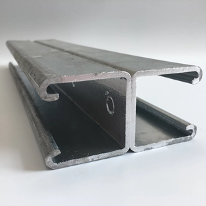 Profilé en C galvanisé HDG double soudé 41x21 pour plafond métallique avec trous, type poutre et rail - Product Image 4
