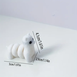 Mô hình cừu in 3D với khớp di động trang trí máy tính để bàn sáng tạo cho đồ chơi chủ đề động vật - Product Image 2