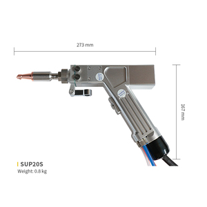 Soldadora Láser <span class=keywords><strong>de</strong></span> 1000w, 1500w, 2000w, 3000w con Doble Oscilación, Cabezal <span class=keywords><strong>de</strong></span> Soldadura Láser Manual 3 en 1 - Product Image 3