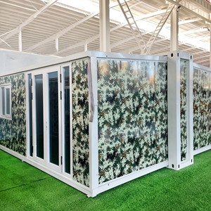 Mở rộng container nhà nhà 700 Chiều rộng container di động mở rộng Modular container <span class=keywords><strong>Tiny</strong></span> biệt thự - Product Image 2