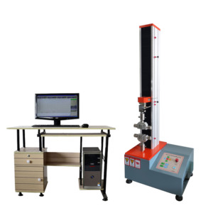 Machine d'essai universelle de résistance à la traction des plastiques ASTM D882 – Test de résistance à la rupture par allongement - Product Image 1