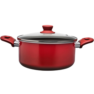 6 Piece with Glass Lids Wood Handles Oven Dishwasher Safe Modern Design for Gas <b>Induction</b> Stoves Ceramic Non-Stick <b>Cookware</b> <b>Set</b> - Product Image 2
