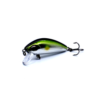 Leurre de pêche AOCLU PY45 Mini Hard Bait Minnow Shad Crank Lure Sinking Wobbler 45mm 4.7g ABS Bass Fresh/Saltwater