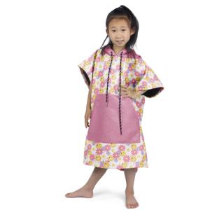 Poncho à capuche pour enfants Swim BeachTowel avec poche pour filles et garçons - Product Image 1