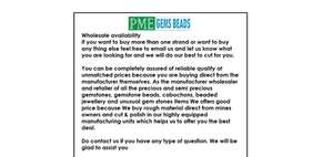 Cuentas de lágrima lisas de Calcedonia Rosa Rubilite hechas a mano 30X10MM piedra suelta de cristal para pulsera fabricación de joyas PME - Product Image 5