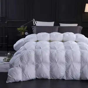 Couette de lit 100% en Duvet de canard, ensemble de literie, vente d'usine, Style hôtel et maison, haute qualité