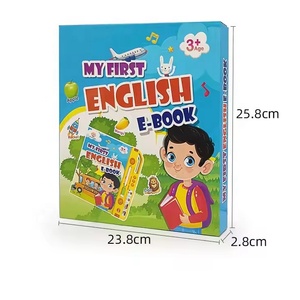 Juguete educativo Montessori para niños, libro de sonido de bebé con escritura del alfabeto inglés y libros de imágenes musicales para aprender - Product Image 6