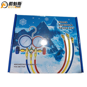 Качественный набор манометра 536 с зарядным шлангом набор инструментов для зарядки фтора ручной инструмент для контроля давления кондиционера воздуха - Product Image 5