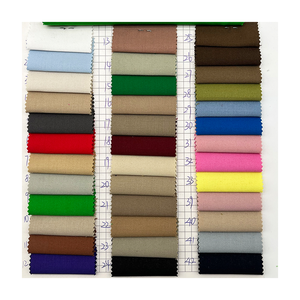 Hot Selling Twill TR Fabric 80% Polyester 20% Viscose 237GSM 150CM Customized Woven Plain Dyed for Suit Summer <strong>Shirting</strong> - Product Image 1
