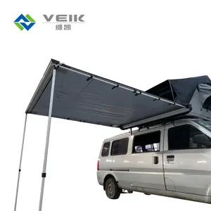 High Quality 2.5*3m Suv 4x4 4wd Car Roof Top Tents With Retractable Car/roof Side Awnings