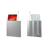 Écran tactile IPS HD 15,6 pouces, téléviseur motorisé escamotable, système audio intelligent, moniteur relevable pour une conférence sans papier efficace