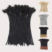 Pettinatura capelli intrecciati all'ingrosso Micro Loc Extension texture Extension capelli umani crespi ricci di estensione Loc