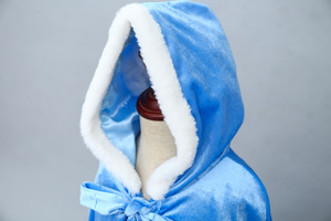 Niñas Halloween Navidad fiesta de cumpleaños Fancy <span class=keywords><strong>Elsa</strong></span> Anna princesa capa vestido <span class=keywords><strong>reina</strong></span> <span class=keywords><strong>disfraz</strong></span> Cosplay Navidad invierno capa larga - Product Image 5