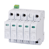 VOZWEI VPM1000-50 3N+NPG Tipo 1+2 (T1+T2) Modalità 3+1 AC800V 800V AC 50kA 25kA 12.5kA SPD Dispositivo di Protezione da Sovratensioni per Sistemi AC
