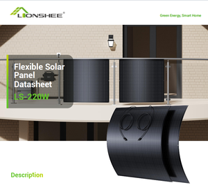 182 X83 Mono năng lượng mặt trời di động 240 Wát Trung Quốc thâm quyến trực tiếp vận chuyển linh hoạt panel năng lượng mặt trời - Product Image 6