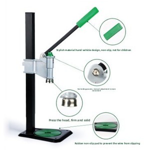 Machine manuelle de presse de bouchon de bière de bureau détachable scellage de bouchon de couronne semi-automatique pour le matériel d'emballage en plastique de soda et de <span class=keywords><strong>cola</strong></span> - Product Image 3