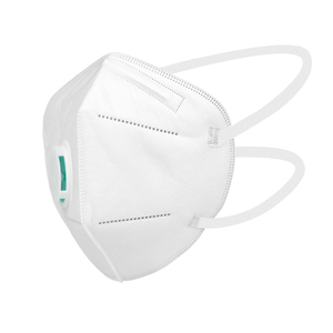 Pasokan pabrik CE bersertifikat XIAN WANLI FFP3 sekali pakai 5-lapisan anti-debu kain Non-Woven katup wajah lipat datar hidung logam - Product Image 4