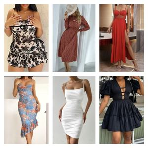 Robe imprimée pour femme, style décontracté et sexy, avec bretelles, assortiment de styles, emballage et expédition mixtes - Product Image 3