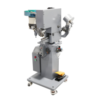 Machine à riveter automatique QIFENG QF-989DS pour la pose de boucles de lacets sur les chaussures de randonnée et de sécurité