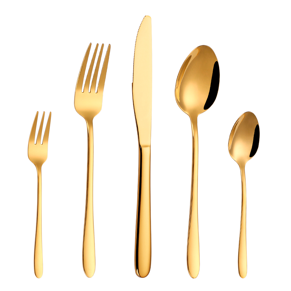 5pcs gold