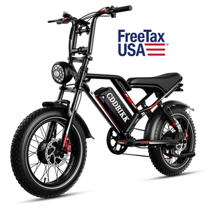 Vélo électrique EU US S8 E-Bike 48V 25AH, vélos électriques avec pneus larges de 20 pouces, tout-terrain, avec frein à disque hydraulique - Product Image 2