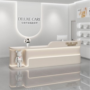 Mostrador de hotel moderno y sencillo para Club de empresa, mostrador de recepción de gran <span class=keywords><strong>oficina</strong></span>, mostrador de recepción, Mostrador de cajero de salón de belleza - Product Image 1