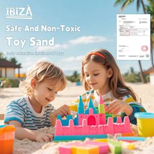 <span class=keywords><strong>IBIZA</strong></span> bricolage jouet éducatif non toxique coloré pour sable magique pour les enfants de 5 à 7 ans façonne facilement la scène spatiale - Product Image 2