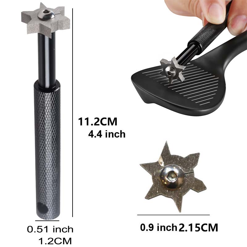 Golf club cleaning kit tool with sports towel+ cleaning brush+golf scriber+golf ball liner,total 14pcs accessories