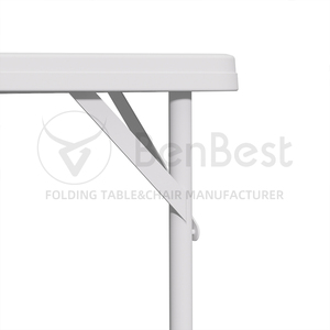 Square 86cm Half Foldable Non-half Folding Wholesale White Plastic <strong>Dining</strong> <strong>Table</strong> <strong>Picnic</strong> Camping Use - Product Image 2