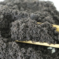 Poudre de sésame noir biologique premium, extrait de graines de sésame noir 100 % naturel soluble dans l'eau de qualité alimentaire pour la pâtisserie