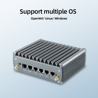 I3 1125G4 i5 1135G7 DDR4 M.2 6 I225 Ethernet lan Mini PC sans ventilateur Ordinateur Ubuntu Firewall Routeur souple