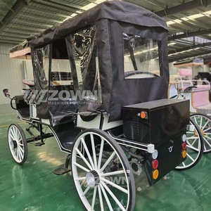 Voiture électrique de tourisme au design rétro haut de gamme, conduite stable pour les opérations de tourisme en parc et dans les zones panoramiques - Product Image 3
