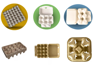 Petite entreprise petite pâte à papier moulage plateau à oeufs/plaque/boîte Machine pour la fabrication de produits à base d'oeufs 1500-2000 - Product Image 6