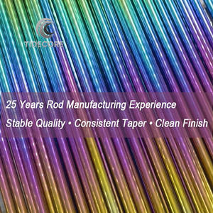 光沢バスジギングロッドブランク炭素繊維カスタム長さ & アクションOEM/ODM米国向けロッドビルダー - Product Image 5