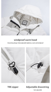 Pliot Mui Xe Ấm Bong Bóng Nóc Áo Khoác In Vịt Xuống Lông 700 Độn Ngoài Trời Mùa Đông Polyester Mens - Product Image 5