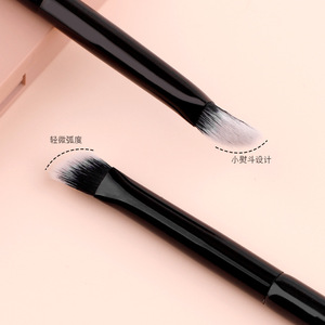 Hot Little Lron Correcteur Brosse Fibre Cheveux Tube En Aluminium Manche En Bois Logo Personnalisé Outil De Beauté - Product Image 3