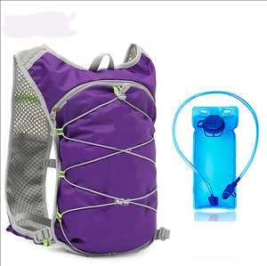 Sac à dos de cyclisme en polyester durable 5L unisexe avec fermeture éclair vente à chaud pour les sports de plein air-course à pied randonnée Oxford système d'hydratation - Product Image 3