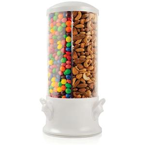 กล่องเก็บขนมและถั่วแบบขายส่ง ช่องคู่ สำหรับซีเรียล - Product Image 1