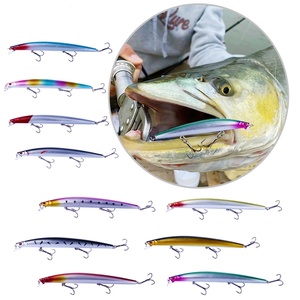<span class=keywords><strong>Esca</strong></span> Artificiale Minnow da 18cm 26g <span class=keywords><strong>per</strong></span> Acqua Salata, in Plastica Dura Realistica con Occhi 3D, Ancorette, Lancio Lungo, Jerkbait <span class=keywords><strong>per</strong></span> <span class=keywords><strong>Spigola</strong></span> - Product Image 1