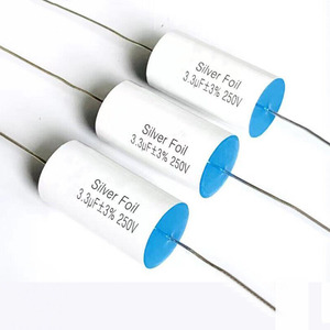 250V~400V 0.1uF~100uF Axial MKP Silver Foil <strong>Capacitor</strong> for HIFI Car Audio Divider Axial Metallized Polyester Film <strong>Capacitor</strong> - Product Image 4