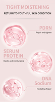 Sérum Facial OEM ODM PDRN ADN de Saumon Acide Hyaluronique Hydratant Élastifiant Anti-Rides Réparateur Ampoule