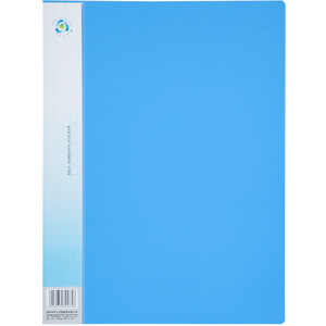 Comix NF60AK A4 <b>Document</b> <b>Folder</b> 60 Pages Thickened PVC Opaque Blue Red Black File Organizer Drawing Bag - Product Image 1