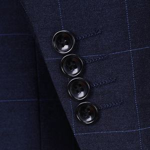 Abiti da Cerimonia e Business in Lana di Alta Qualità, Vestito <span class=keywords><strong>Slim</strong></span> <span class=keywords><strong>Fit</strong></span> in Tre Pezzi per <span class=keywords><strong>Uomo</strong></span> - Product Image 2