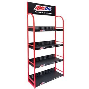 Garage Shop Bộ Phận Kim Loại Bền Cho Ô Tô Giá Trưng Bày Dầu Động Cơ Giá Trưng Bày Dầu Bôi Trơn - Product Image 1